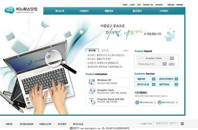 专业软件产品销售与信息咨询服务公司网页模板